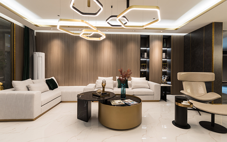 輕奢格調·客廳護墻系統