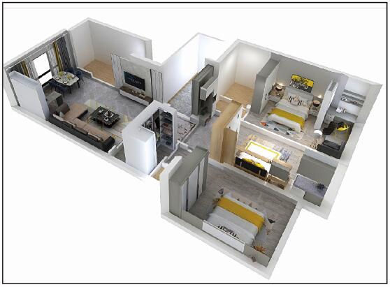 全屋空間定制讓你遠離繁瑣裝修，打造綠色、高端品質家裝