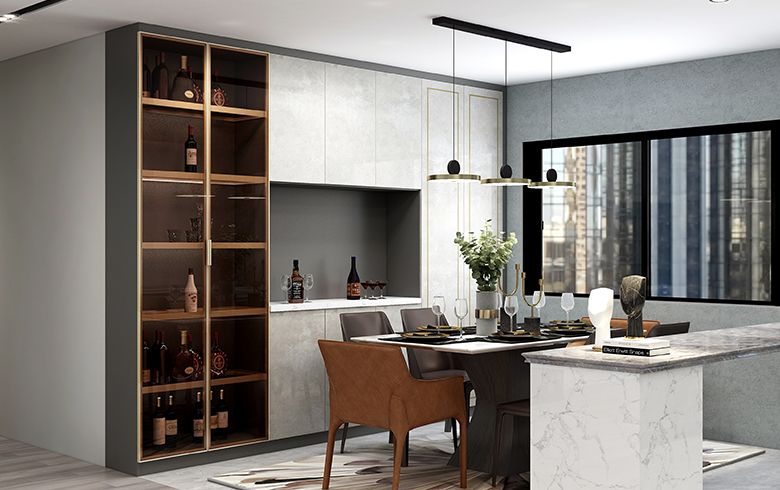 加盟全屋定制家具代理可靠嗎？定制餐邊柜如何設計更實用