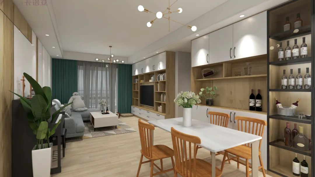 客廳做書柜、臥室設閱讀角