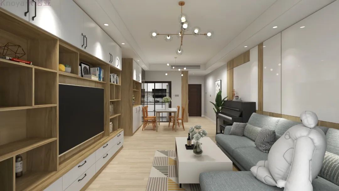 客廳做書柜、臥室設閱讀角