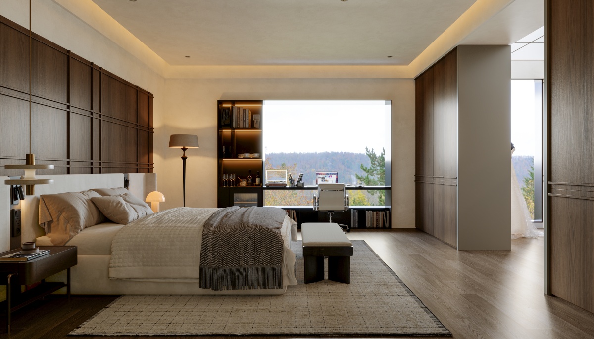 胡桃木·臥室系統(tǒng)