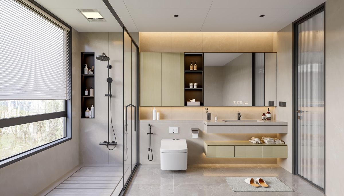 胡桃木·衛(wèi)生間